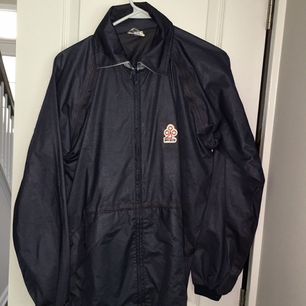 Vintage England Pro Quip waterproof golf suit